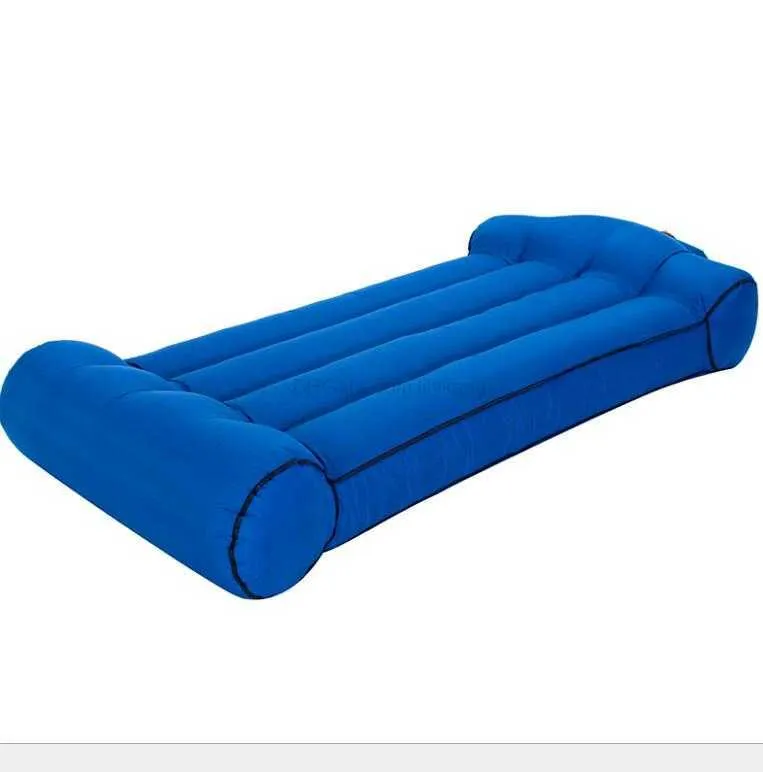Inflatable Air Bed Couch Portable Air Sleeping Bags Lounger Sofa Chair Mattress Lazy Inflate Beanbag Camping Beach Outdoor Hammock