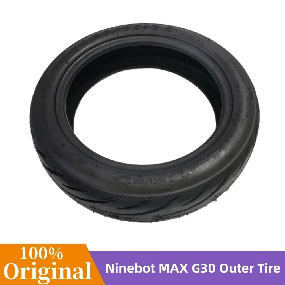 Orijinal Ninebot Max G30 Ön Lastik Parçaları Elektrikli Scooter Kaykay 60/70-6.5 Tubeless Arka Tekerlek Lastik Aksesuarları