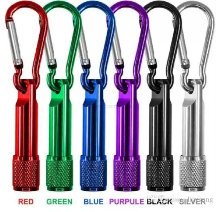 Mini LED Torch Keyring: Premium Aluminum Alloy Keychain Flashlight ...