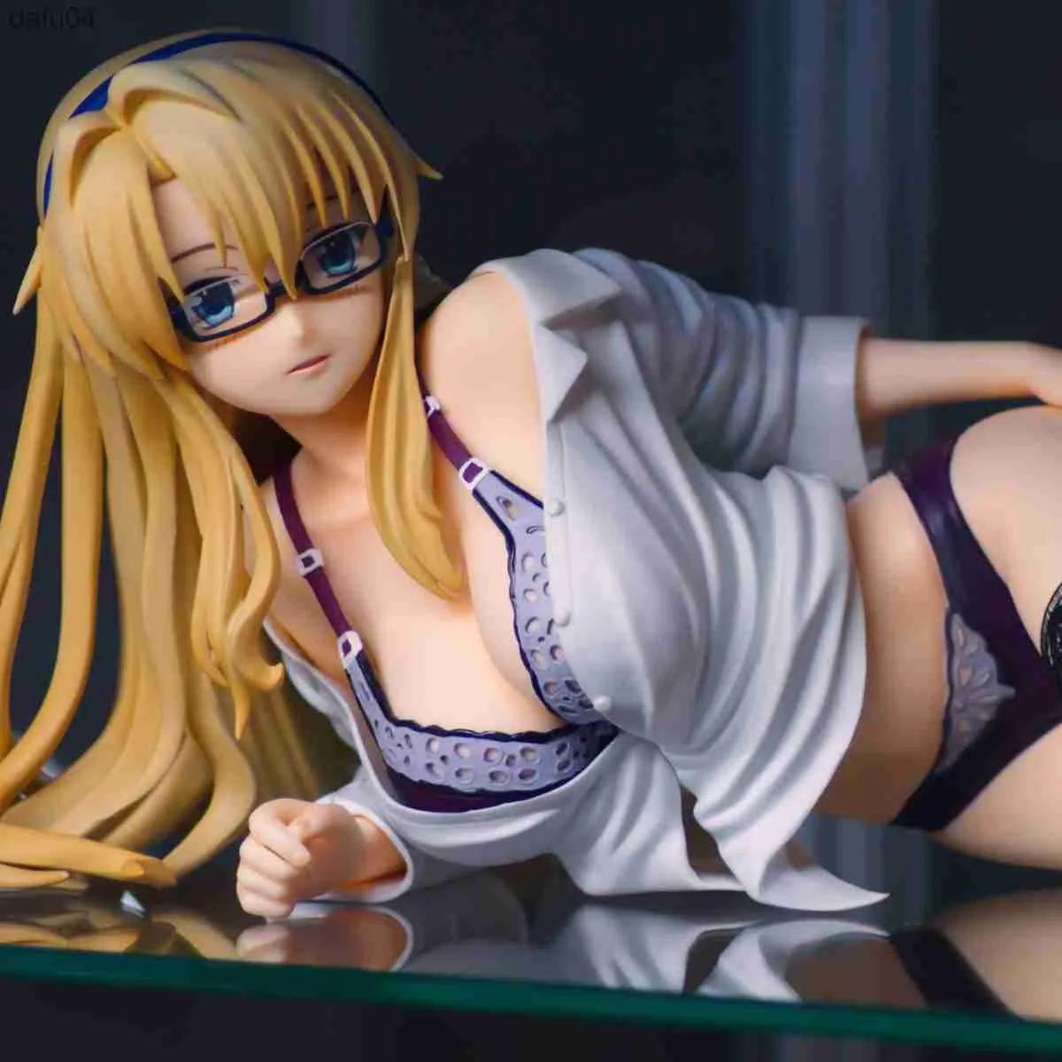 45cm FREEing Sexy Girl Figur Freezing Sattelizer eL Bridget Soft 1/4 Anime PVC Action Figure Spielzeug Erwachsene Sammlung Modell Puppe L230522