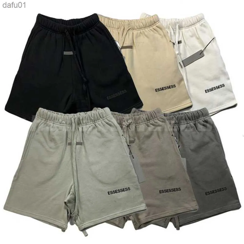 Herren-Shorts, einfarbig, Trainingshose, lässig, Paare, Jogger, Hose, High Street für Männer, reflektierend, kurz, Damen, Hip-Hop, Streetwear, Größe S-XL8T1X L230520