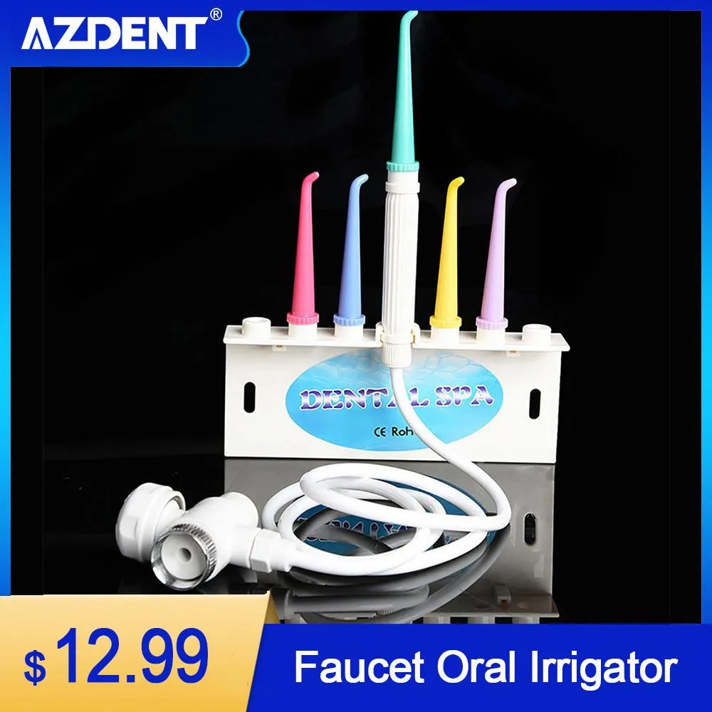 Toothbrush AZDENT Faucet Water Dental Flosser Oral Jet Irrigator Interdental Brush Tooth SPA Cleaner Teeth Whitening Toothbrush Cleaning