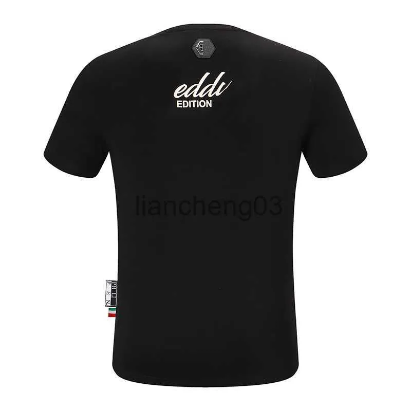 T-shirts pour hommes Phillip Plain Summer T-shirts pour hommes Designer de mode T-shirts pour hommes Tops qp Lettre Broderie Hommes Vêtements pour femmes T-shirts à manches courtes J230603