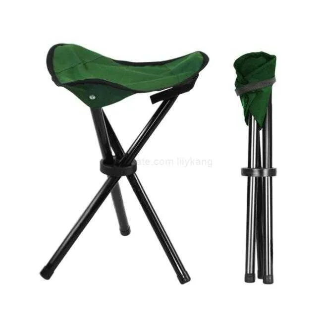 Lightweight Folding Camping Chair With Tripod Stand Portable Foldable Chair  Outdoor For Hiking, Fishing, And Beach Trips From Lilykang, $3.22