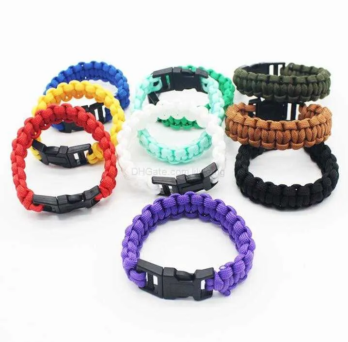 Wholesale Paracord Survival Bracelet For Emergency And Self