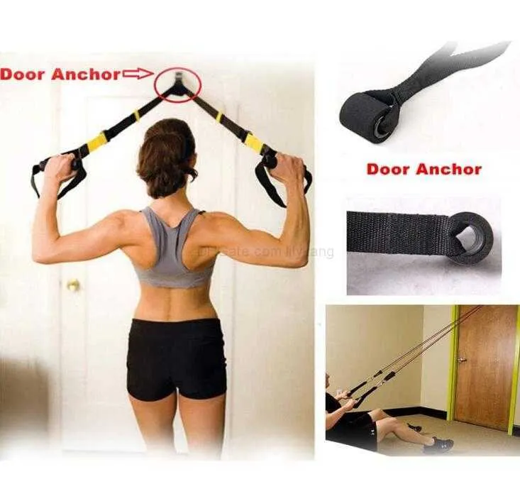 Anchor Gym Bande de résistance d'ancrage de Porte Simple – Ancrage de Porte pour Bandes de résistance, Sangles de Poids corporels, Musculation et Gym Anchor Gym Bande de résistance d'ancrage de Porte Simple – Ancrage de Porte pour Bandes de résistance, Sangles de Poids corporels, Musculation et Gym