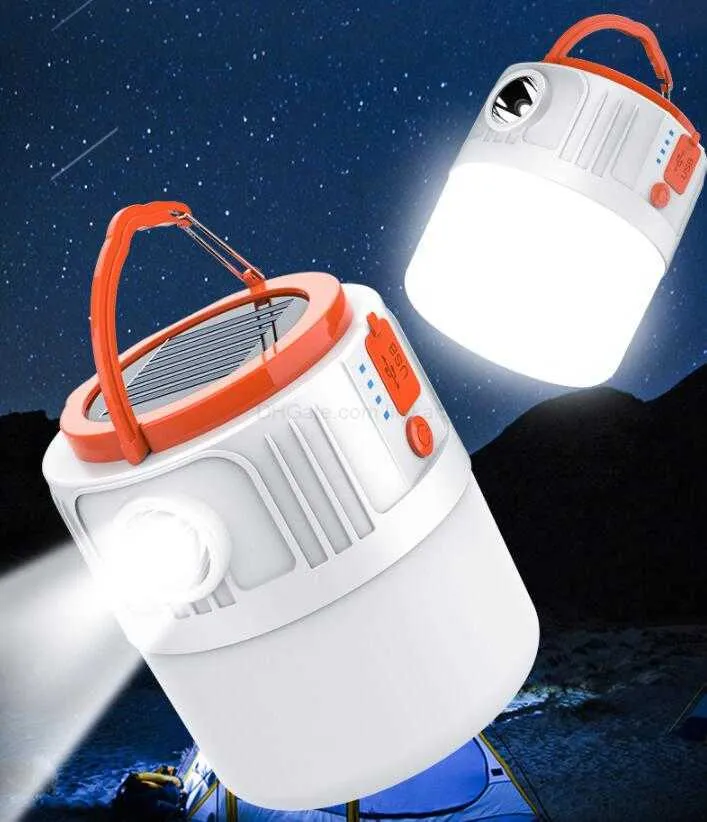 Camping Lanterns - Solar Powered Or Usb Rechargeable Emergency