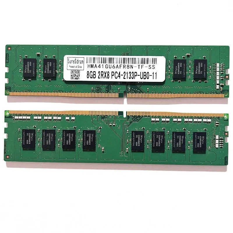 Rams superesdram ddr4 8gb 2133mhz udimm ram ddr4 8gb 2rx8 pc42133pub011 DDR4 Memória da área de trabalho