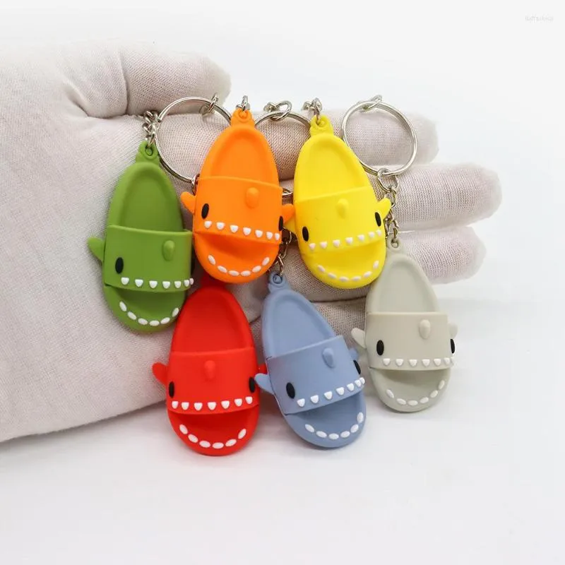 Keychains Shoe Keychain Flip Flops Slipper Loafer Jewelry Unique Design Fashion Keyring Gift Key Chain Ring