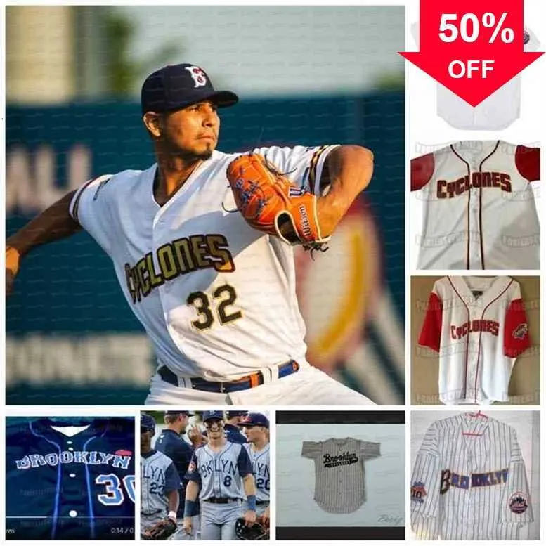 Brooklyn Cyclones MiLB Baseball Jersey - Support Your Favorite