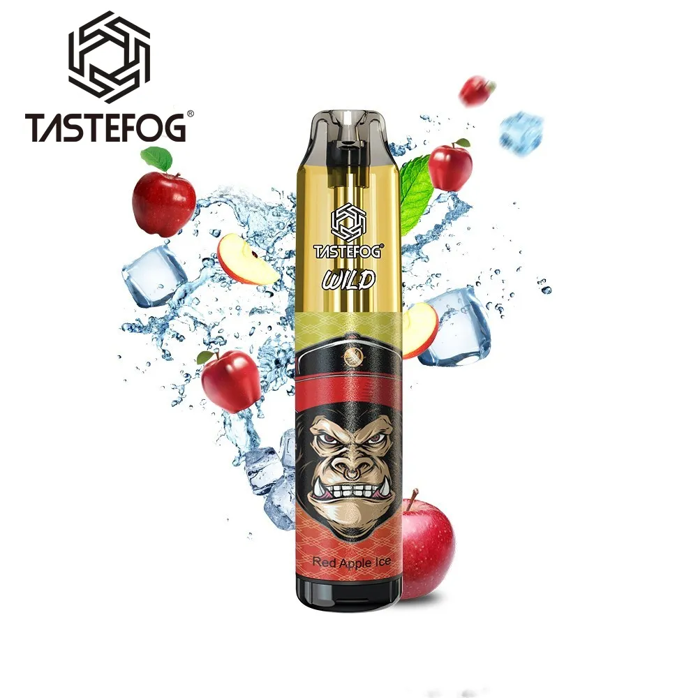 Design de mode jetable Vape Tastefog Wild E-Cig 7200 Puff Vapes Pod dispositif jetable en gros