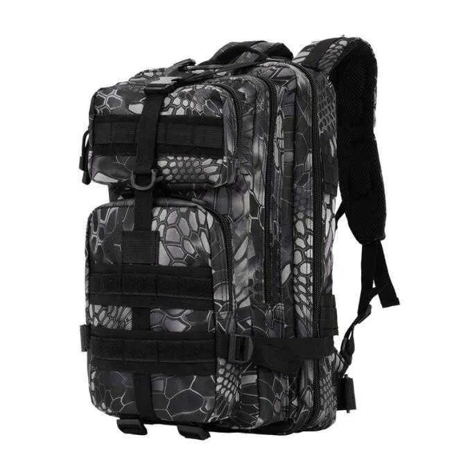 35L Militaire Tactique Attaque Sac À Dos Étanche Camo Molle Randonnée Sac À Dos Sport Voyage Sac À Bandoulière Sac À Dos En Plein Air Trekking Camping Armée Sac À Dos Alkingline