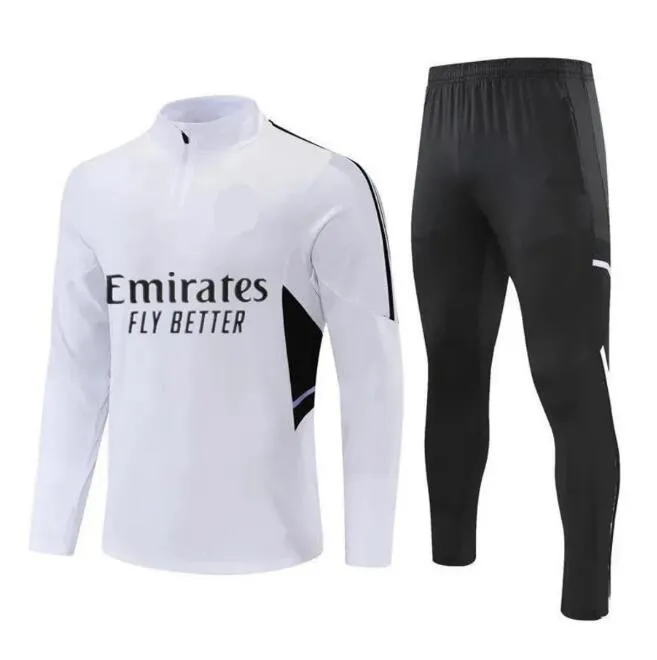 kids Soccer Tracksuits Sets REal mAdRiD TRACKSUIT set 23 24 BELLINGHAM VINI  JR. men and kids football kit chandal futbol survetement madrides TRAINING