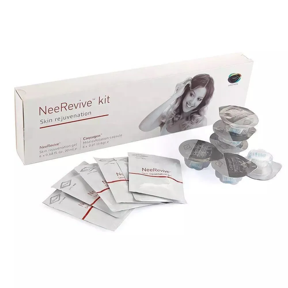 Machine Latest Date Carbon Oxygen Facial Skin Rejuvenation Neebright Pods CO2 Bubble Consumable Neerevive kit Neebright kit