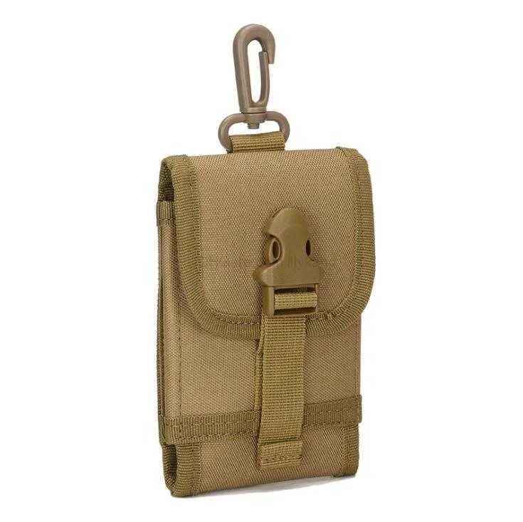 Chasse en plein air Militaire Tactique Molle Sac Utilitaire Étanche Sports Taille Sacs Support de Téléphone Ceinture Poche Téléphones Cellulaires Couverture Cas Fanny Hip packs pour la chasse à vélo