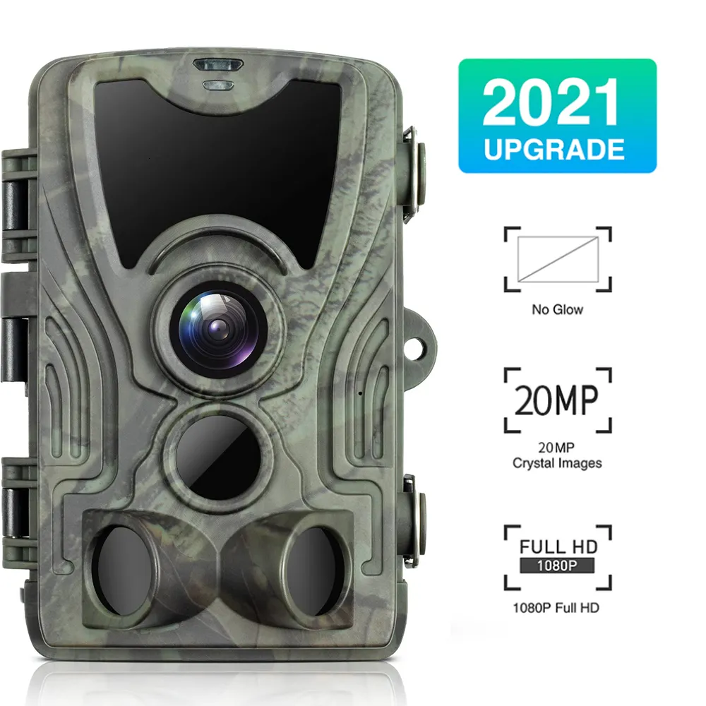 كاميرات الصيد HC801A Trail Camera Wildlife with Vision Light Motion Activated Outdoor Trigger Scouting 230603