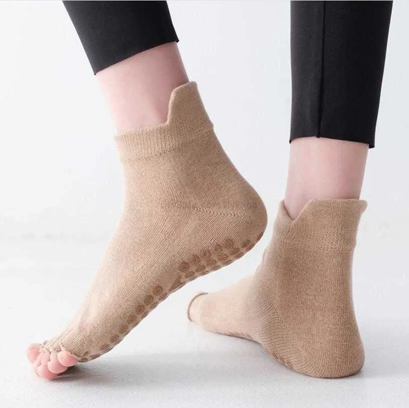 Breathable Anti Slip Womens Crew Non Slip Ankle Socks For Yoga, Pilates,  Ballet, Dance Quick Drying, And Professional Grade With Grip From Lilykang,  $1.53
