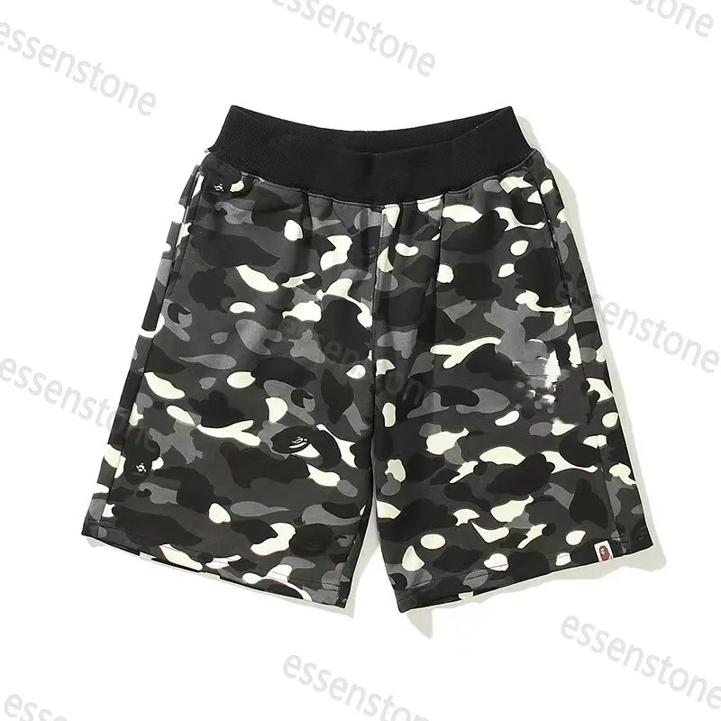 Shark korte broek heren shorts designer camouflage multi-stijl zwemshorts voor heren dames streetwear kleding zomer bap pes short