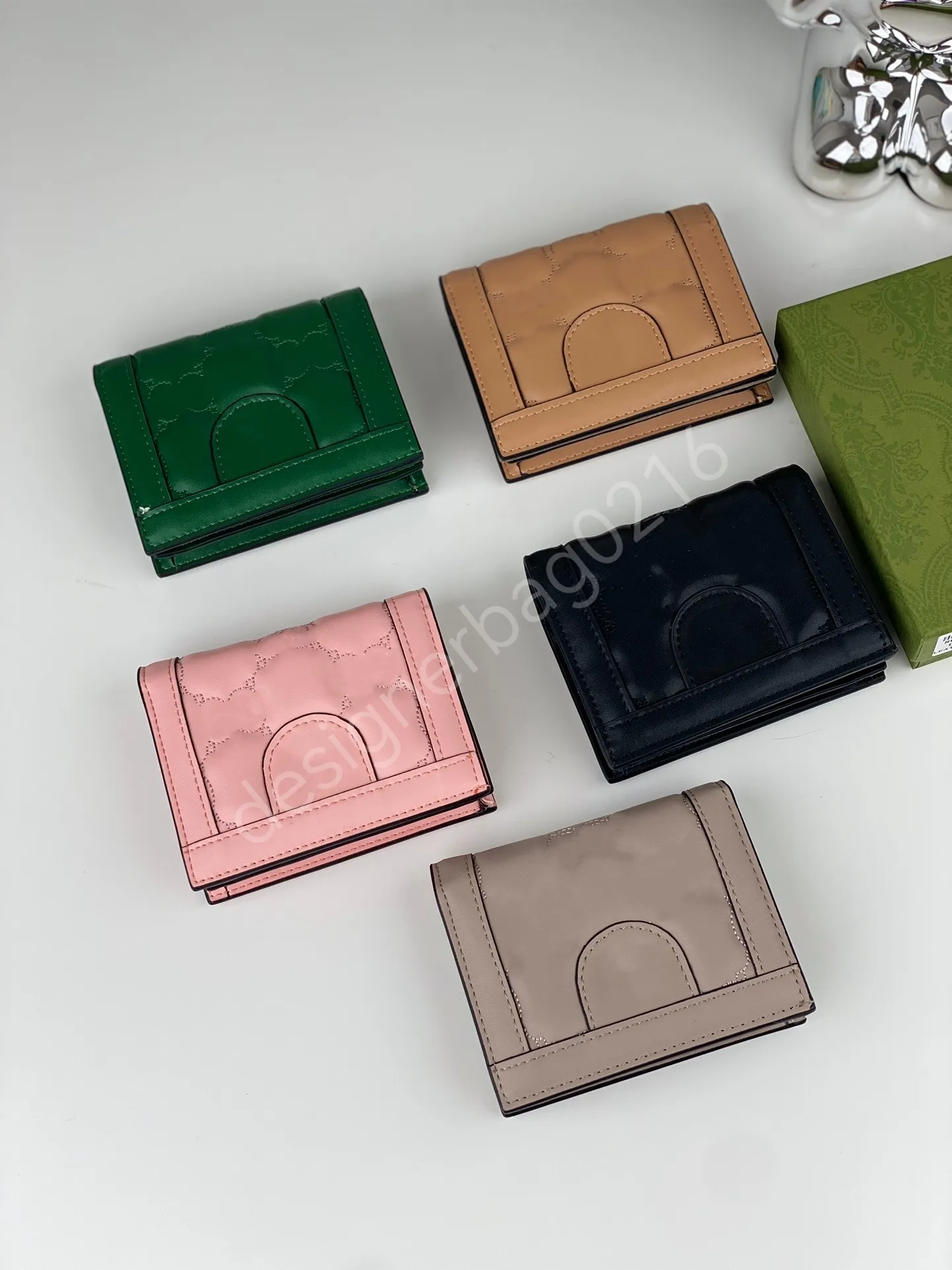2023 Nowa luksusowa marka wysokiej jakości portfel biznesowy Portfel Długie skórzane portfel