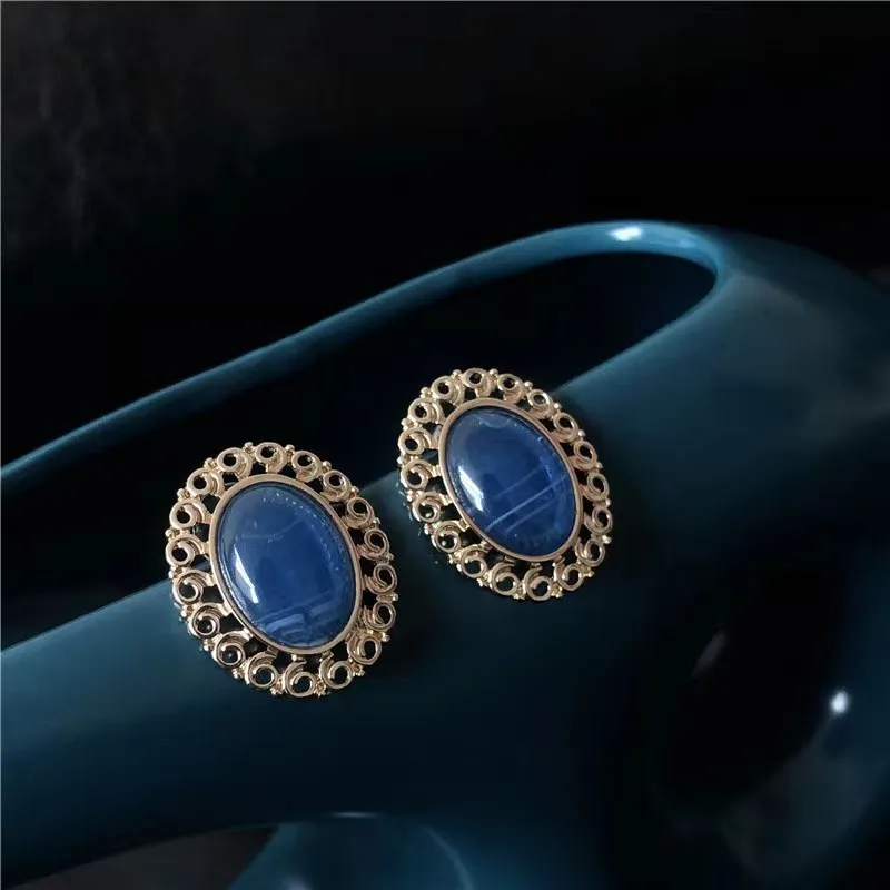 Nouvelle mode géométrique strass boucles d'oreilles tendance goutte glaçure mode femme boucles d'oreilles bijoux coréens 2023