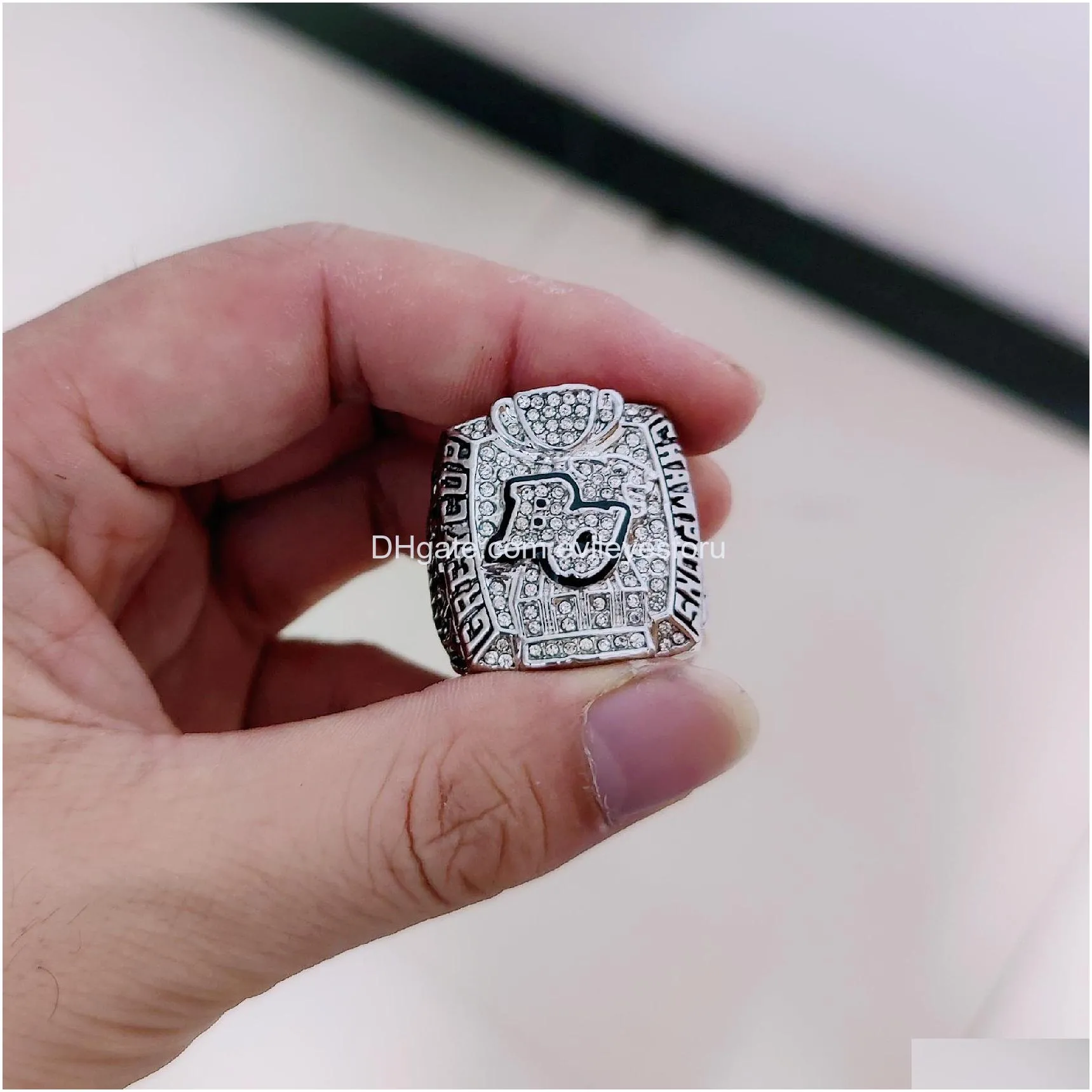 Cluster Rings Wholesale Bc 2011 Championship Ring Fashion Gifts From Fans And Friends Leather Bag Parts Accessoires Drop Delivery Jew Dhlyk