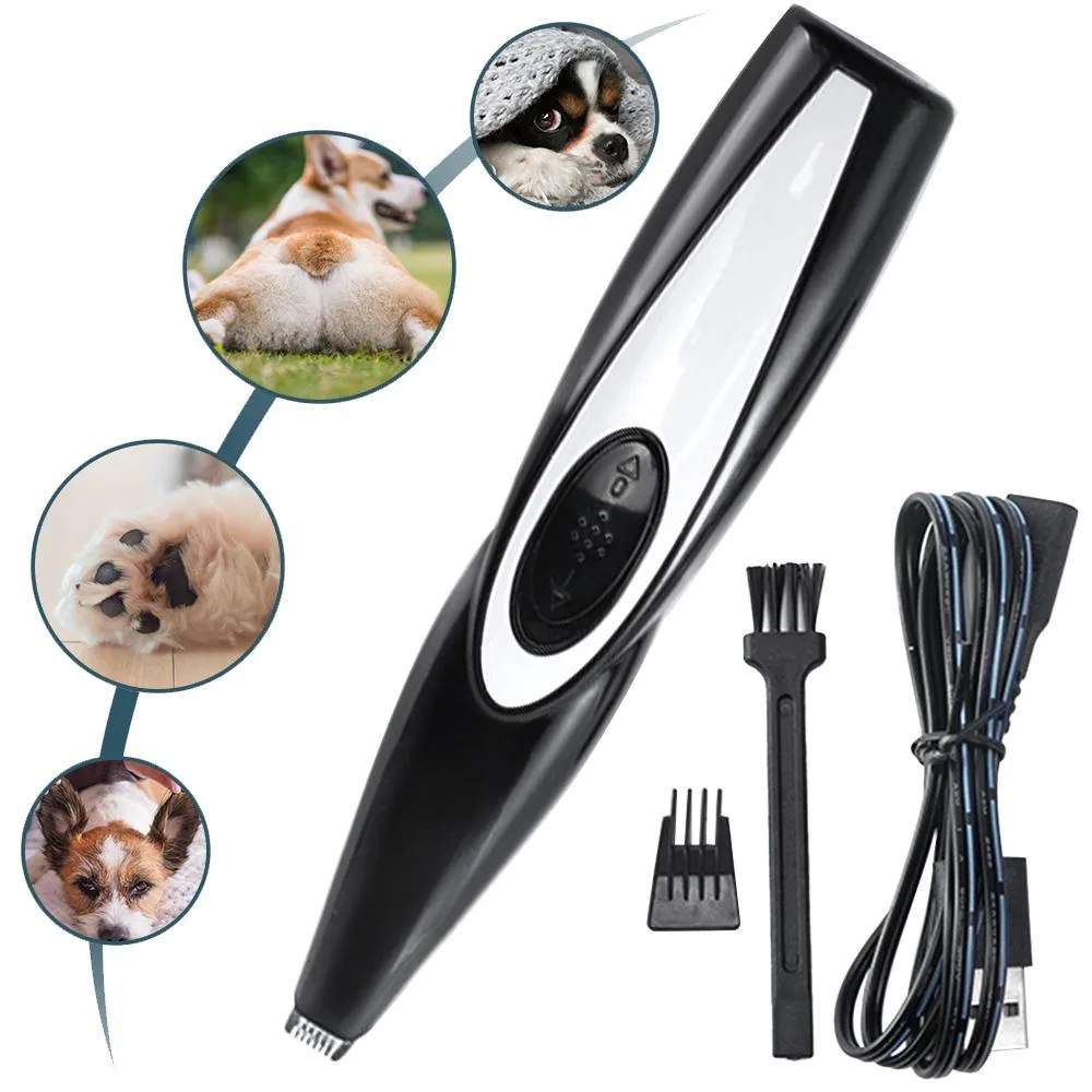 Trimmers Chien Hoies Clippers Professional Pet Trimm Dog Clipper USB RECHARGAGIBLE BEST EYES FOTE HEIR COURT