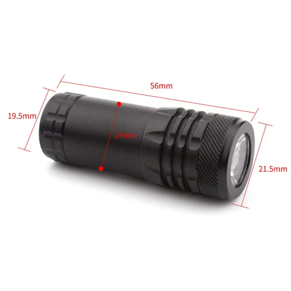 11/20MM Rechargeable Small Flashlight Under Hanging Strong Gun Light Torch Tactical Airsoft Mini Flashlight Hunting Light