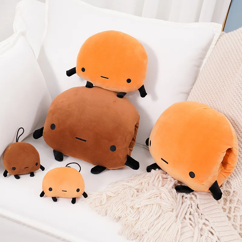 Plush Dolls 35cm Cute Potato Toy Japanese Style Sad Doll Soft Stuffed Sleeping Pillow For Girl Child Gifts Funny 230603