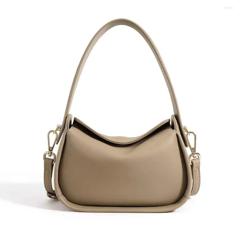 الأكياس المسائية MS Frasnable Women All Match Summer Pillow Hand Handbag Calfskin Lady Loxtency Bace Citer Cute 2023