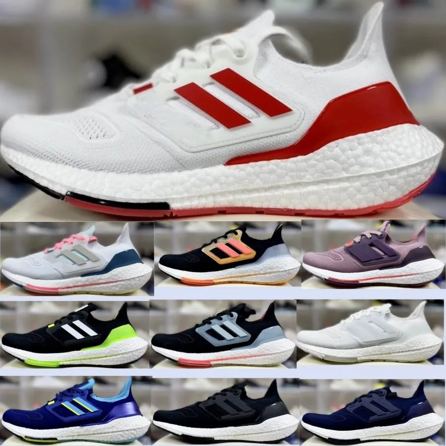 Ultraboosts 22 UB 8.0 Chaussures de course pour hommes Primeknit Web NDA UI Rose clair Bleu foncé Popcorn Ultras Beige Blanc Jaune Orange Noir Rouge Darth Vader Sport Sneaker HP2485