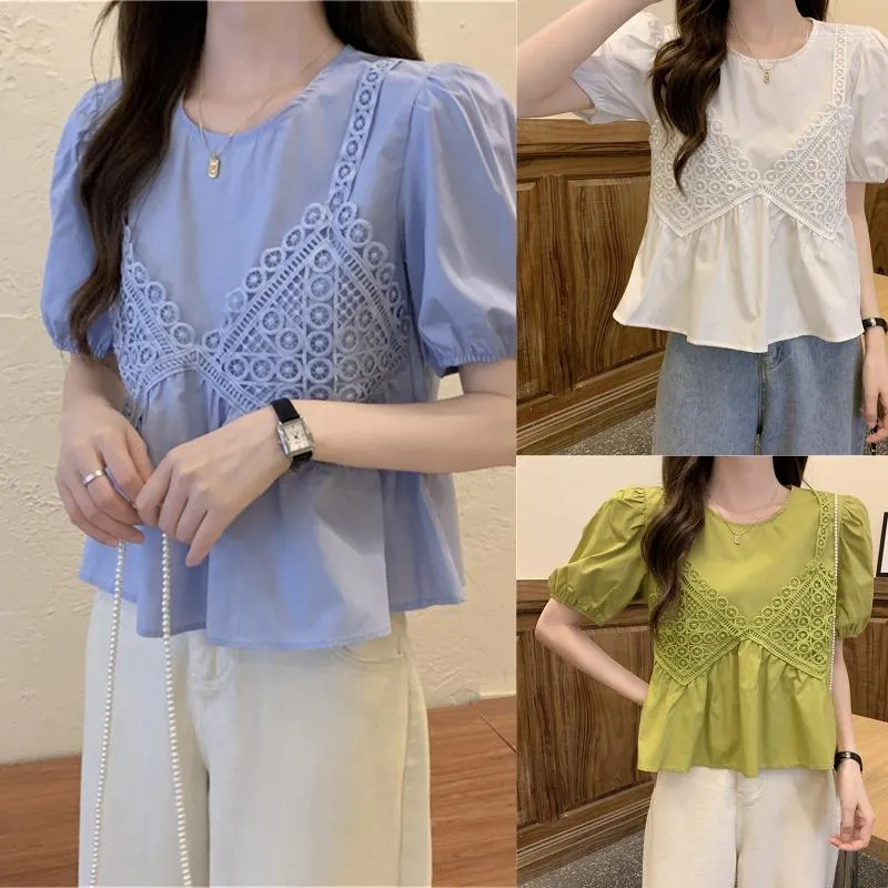 Women's Blouses Women Summer Casual Shirt Shirts Tunic Top Blouse Loose Dropship