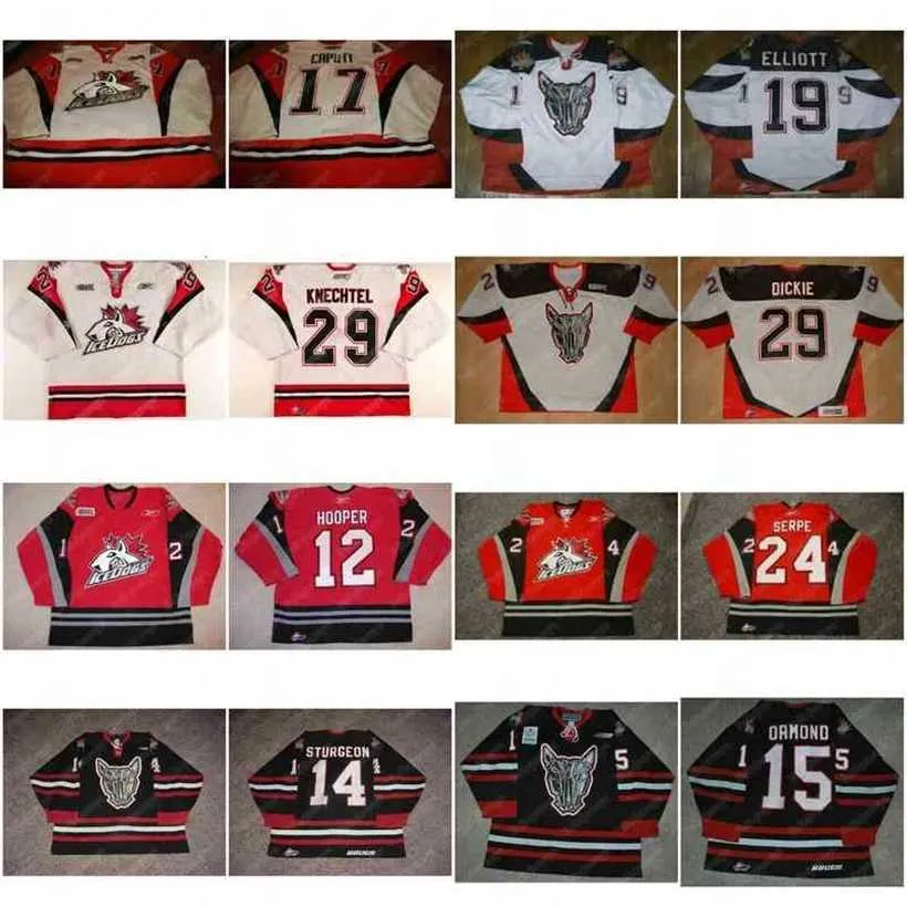 C2604 Mississauga Ice Dogs OHL Hockey Jersey  From C2604