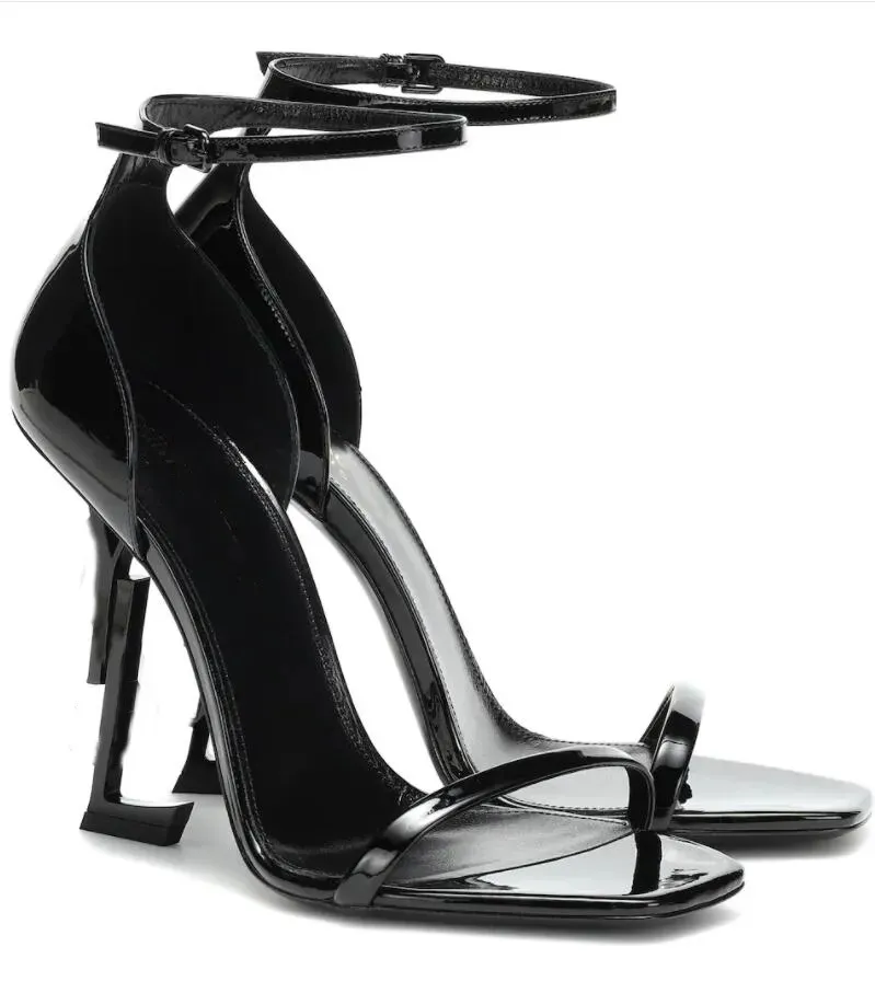110mm Opyum Patent Leather Sandals