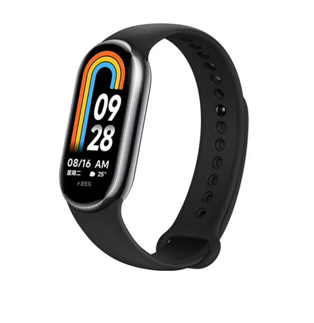 Xiaomi Mi Band 8 Blood Oxygen 1.62 "AMOLED SCREAN FITNESS BRACELET MIBAND8 60Hzフィットネストレーカー心拍数モニターvsバンド7