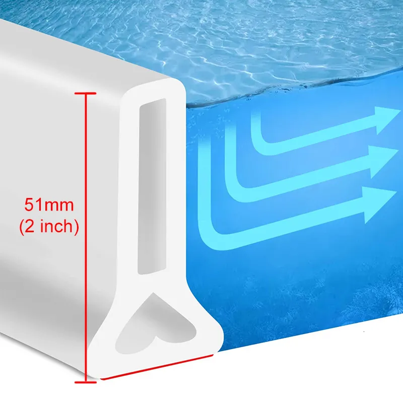 Drains Silicone Salle De Bain Bouchon Deau Bloqueur Barrage De Douche  Antidérapant Séparation Sèche Et Humide Barrière Anti Inondation Porte Bas  Bande Détanchéité 230603 Du 8,89 €