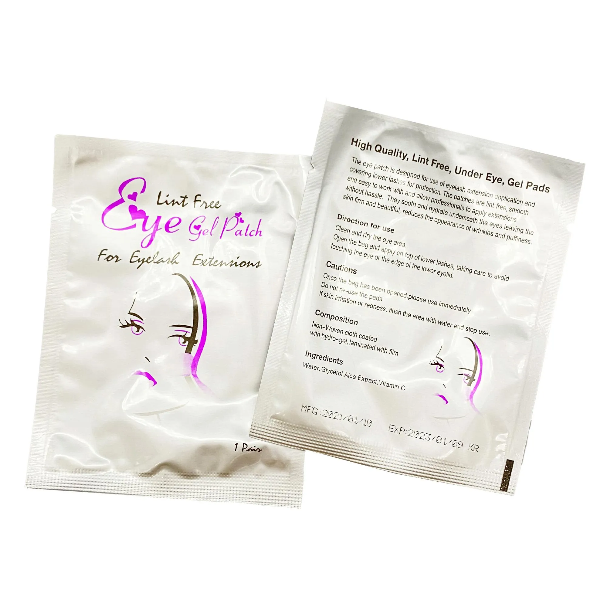 Escovas 10/20pcs Eyepads Hidrogel Gel Eye Patches para Extensão de Cílios Almofada Cílios Rosa Remendo Sob Olhos Lash Extension Máscara Maquiagem