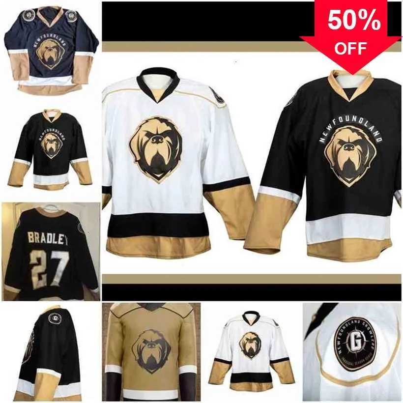 Mag 29 Estephan 2021 Newfoundland Growlers Jersey Trey Bradle