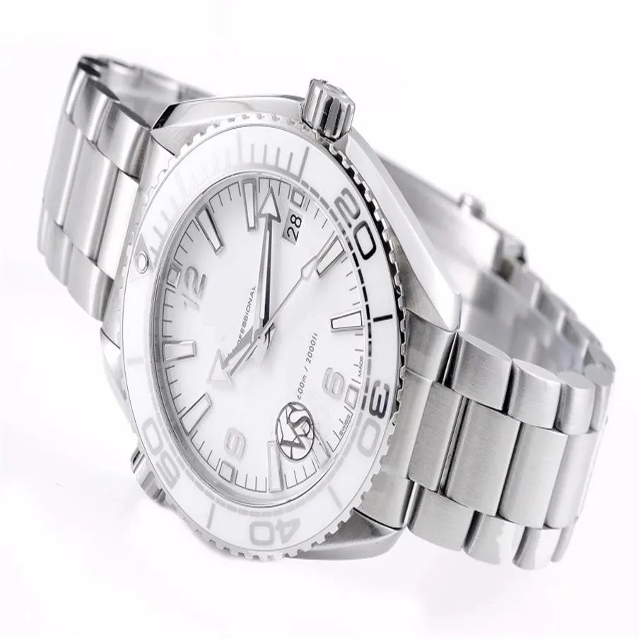 39 5mm uomo donna orologio amante orologio da polso impermeabile vetro zaffiro SS Edition qualità quadrante bianco bracciale movimento automatico276l