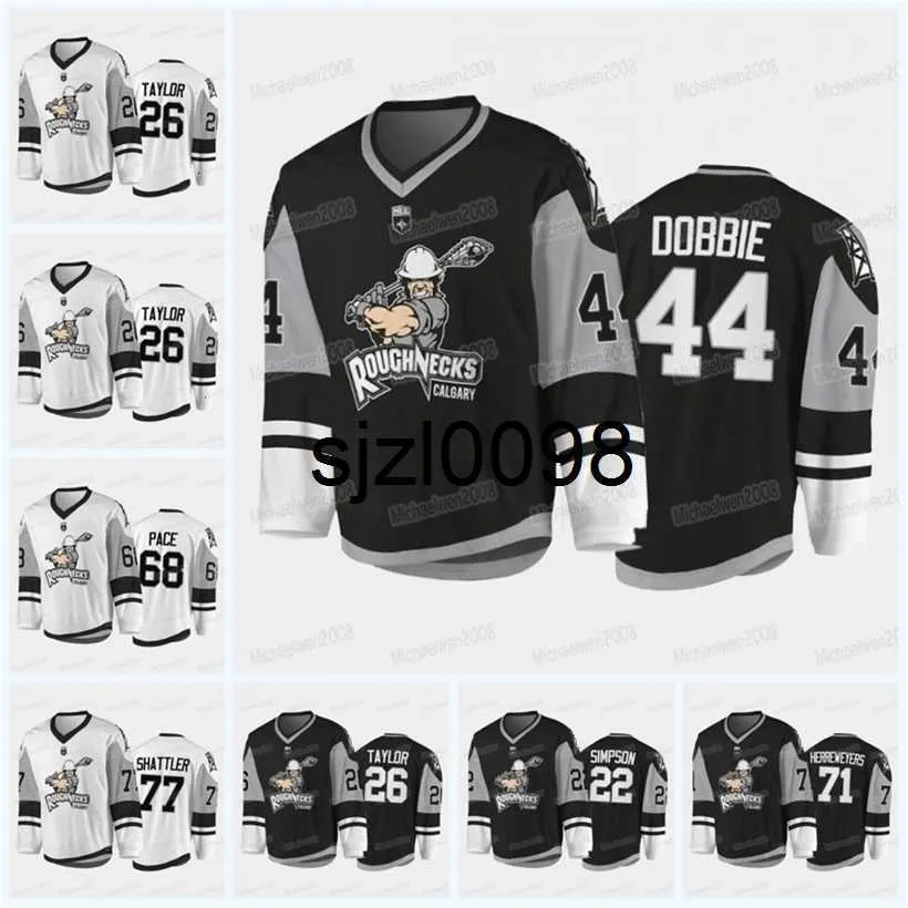 Sj98 2021-22 Calgary Roughnecks NLL Sublimated Jersey Shawn Evans Curtis Dickson Rhys Duch Jeff Shattler Zach Herreweyers Pace Dobbie Taylor