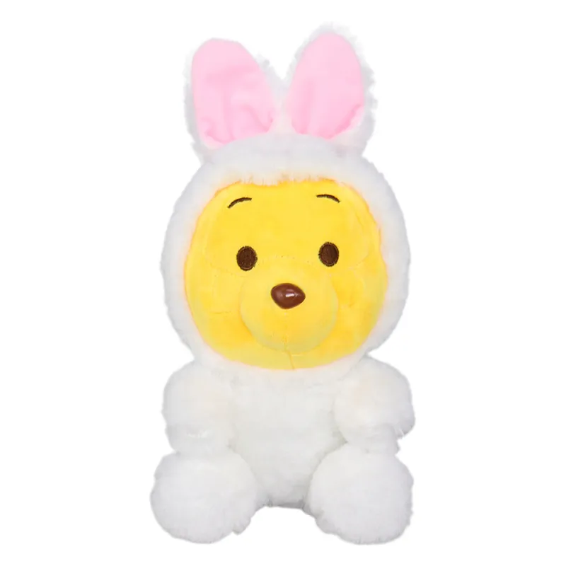 Wholesale anime Easter pink white rabbit plush toy children's game playmate holiday gift room decoration