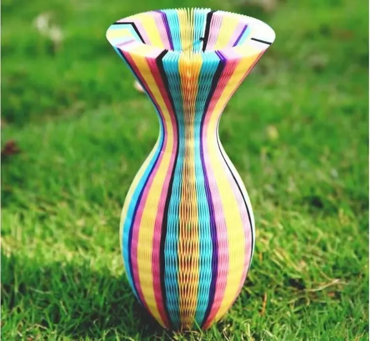 Magic Paper Vase Cap متغير قابلة للطي قبعة إبداعية سحرية إناء القبعات السفر جولة قابلة للطي أقناع القبعات H22 H22