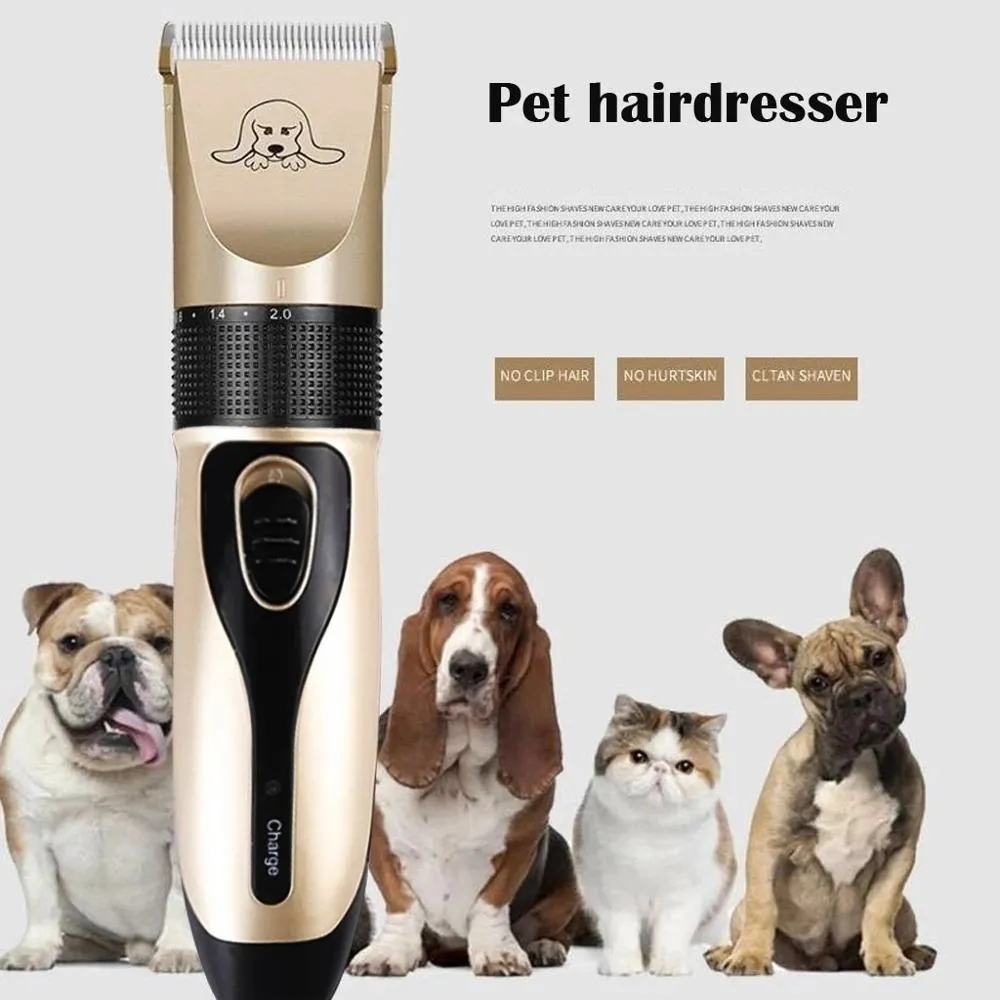 Trimmers Professionele huisdierhond haar trimmer dieren verzorging Clippers Cat Cutter Machine scheerschoener elektrische schaar clipper