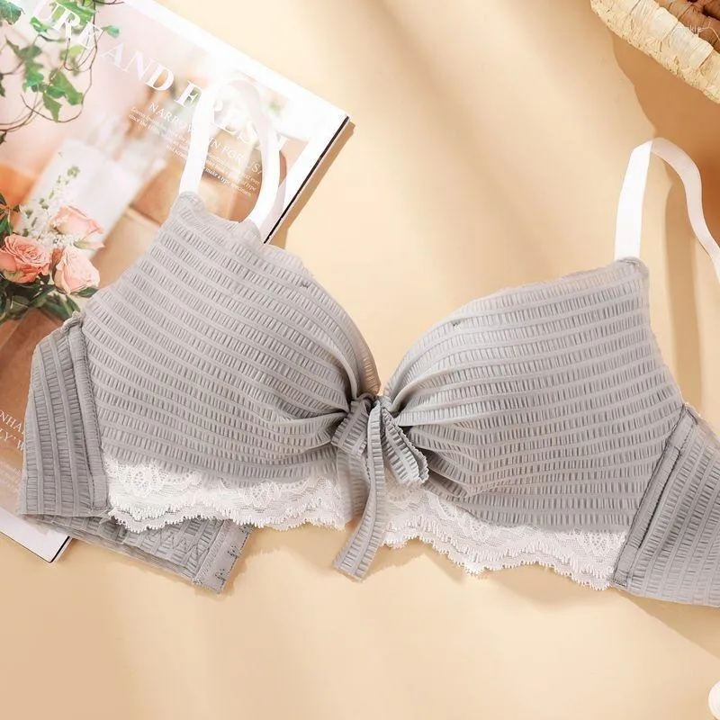 Small Chest Flat Bras For Side Set With Comfortable Upper Support And No  Steel Ring No Extra Needed From Ipinkie, $14.48