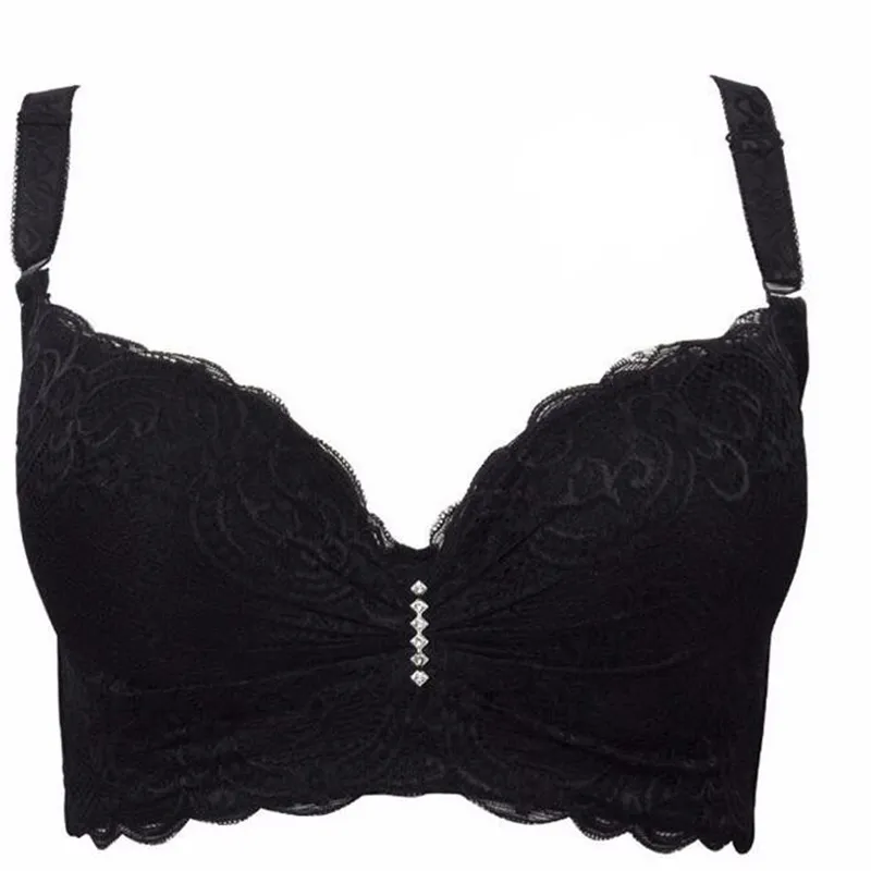 Lace Super Push-up Bra - Black - Ladies