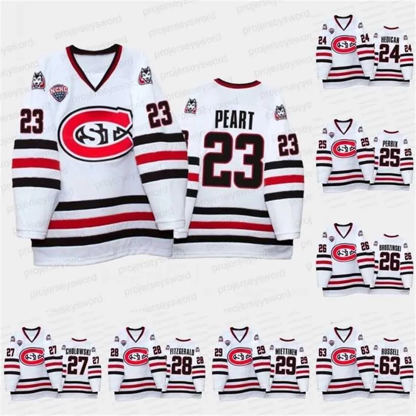 C2604 Mit 2021-22 College Hockey Jersey Patrick Russell Veeti Miettinen Kevin Fitzgerald Blake Lizotte Brodzinski Nick Perbix Bret Hedican Jack