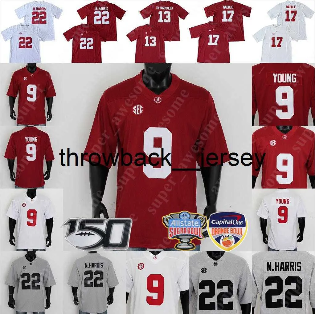 Thr ncaa Alabama Crimson Tide Football Jersey Demarcco Hellams Landon Dickerson Phidarian Mathis Patrick Surtain II Justin Eboigbe Drew Sanders