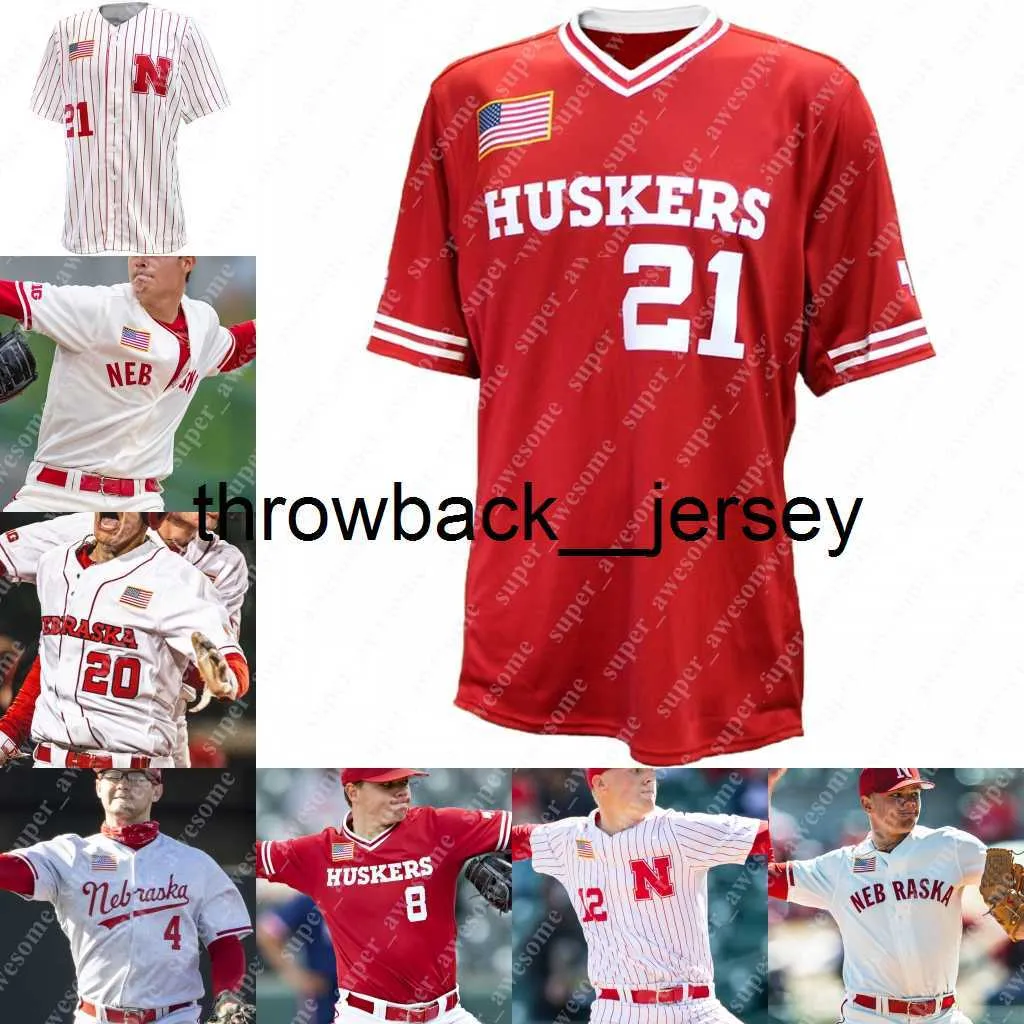 Nebraska Baseball Jersey: Show Your Support! Max Anderson, Brice Matthews  Retro Style, High-Quality Grab Yours Now!