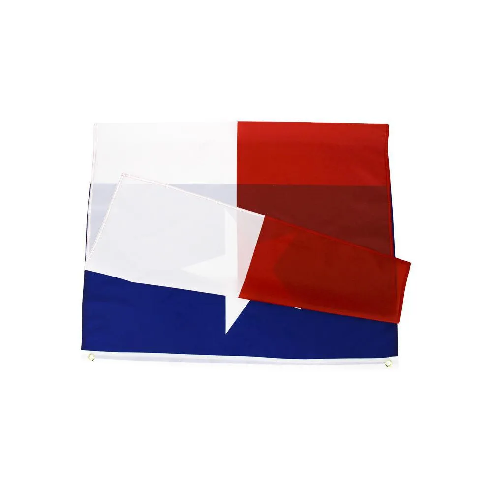 Texas Flagge 90x150 Cm - Aus Polyester Mit Messingösen & Doppeltem Saum