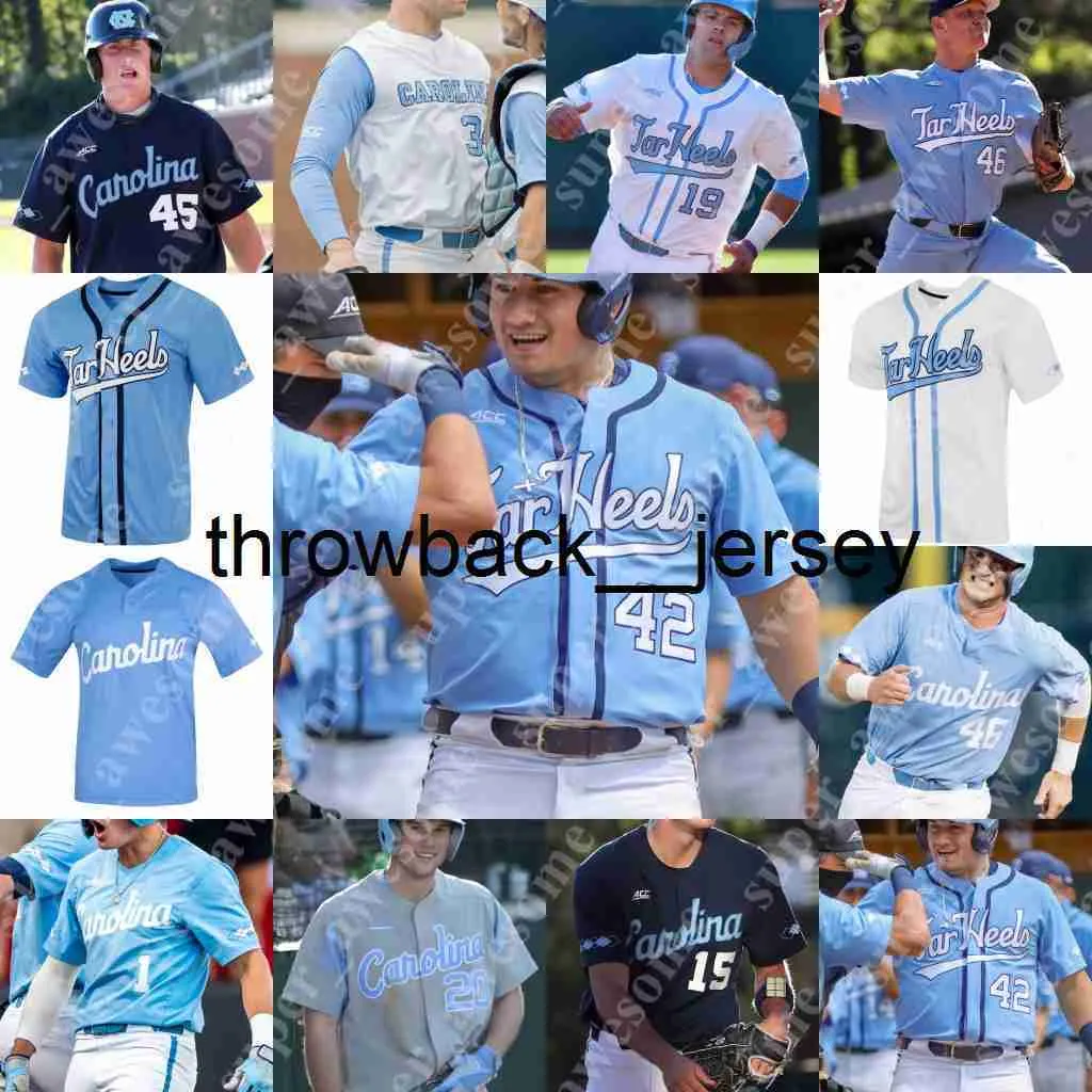 Thr North Carolina Baseball Jersey Johnny Castagnozzi Vance Honeycutt Zarate Danny Serretti Tomas Frick Reece Holbrook Alberto Osuna Colin Moran Kyle Seager 33 Mil