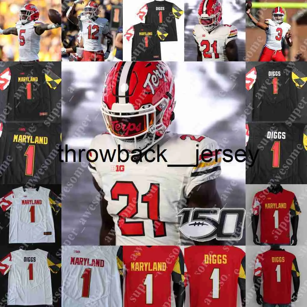 Thr Maryland Terrapins 축구 저지 Ruben Hyppolite II 18 Mosley Branden Jennings Greg Rose Holt Beau Brade John Berard Challen Faamatau Gereme Spraggin